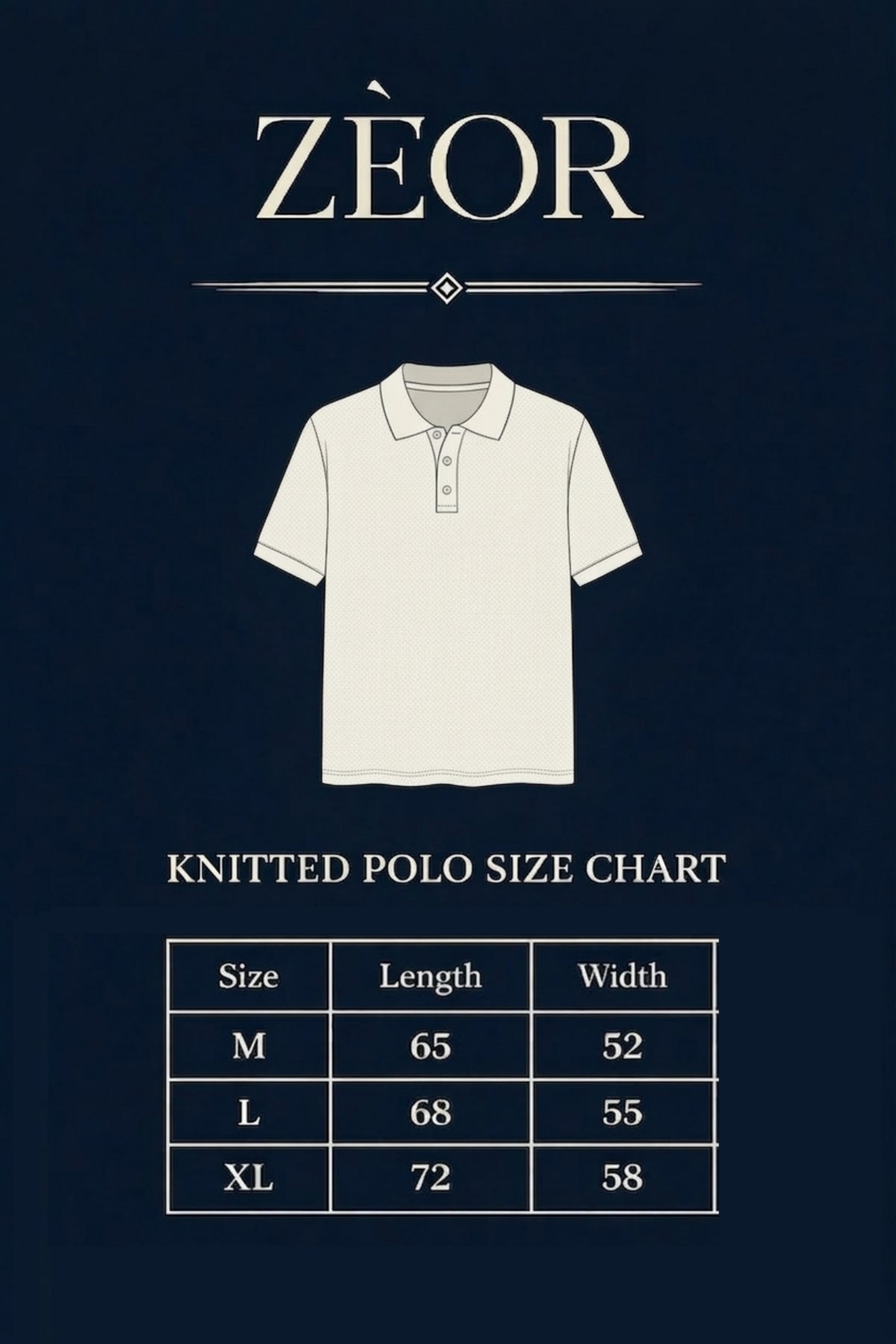 Size chart 1