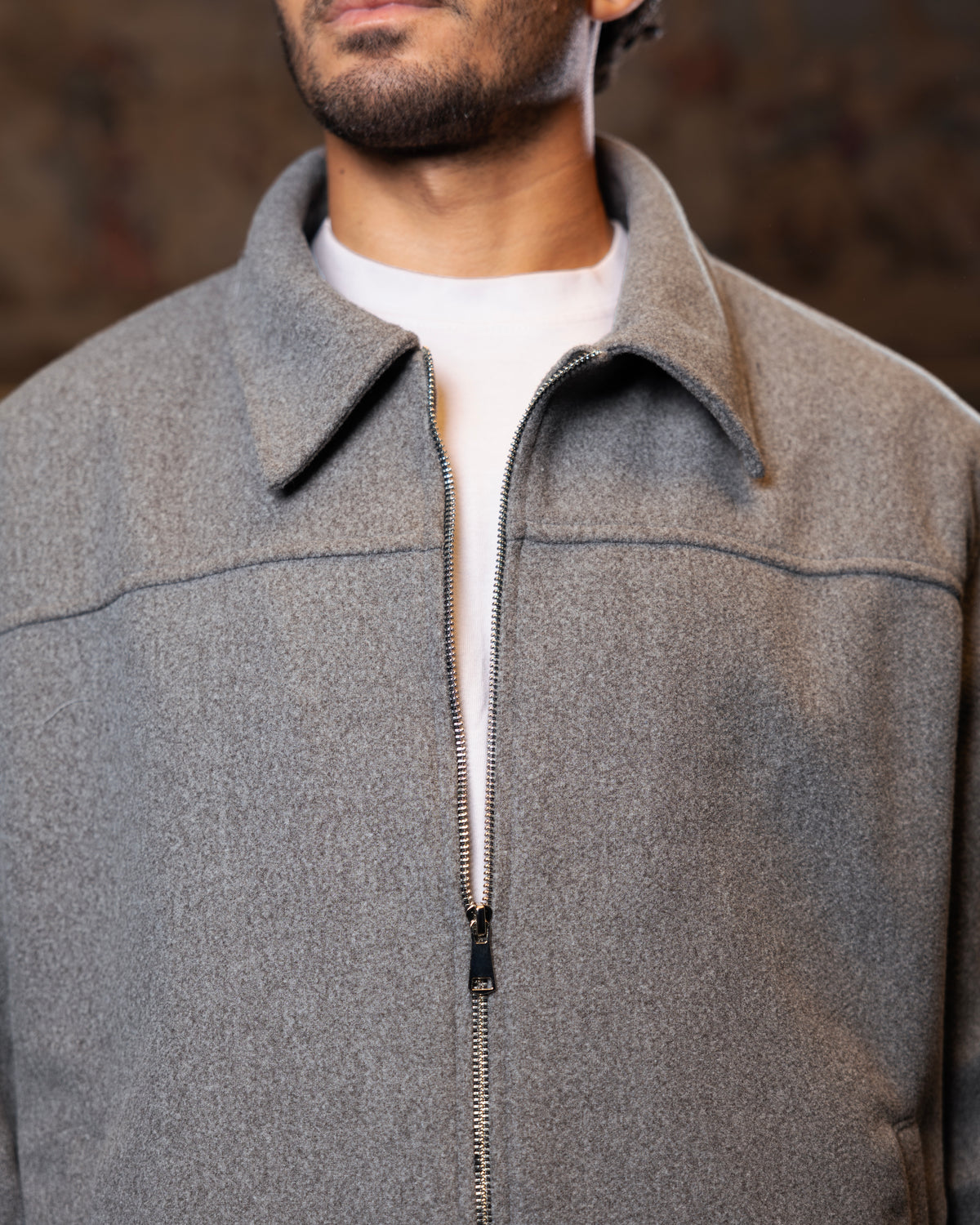 Grey Wool Jacket