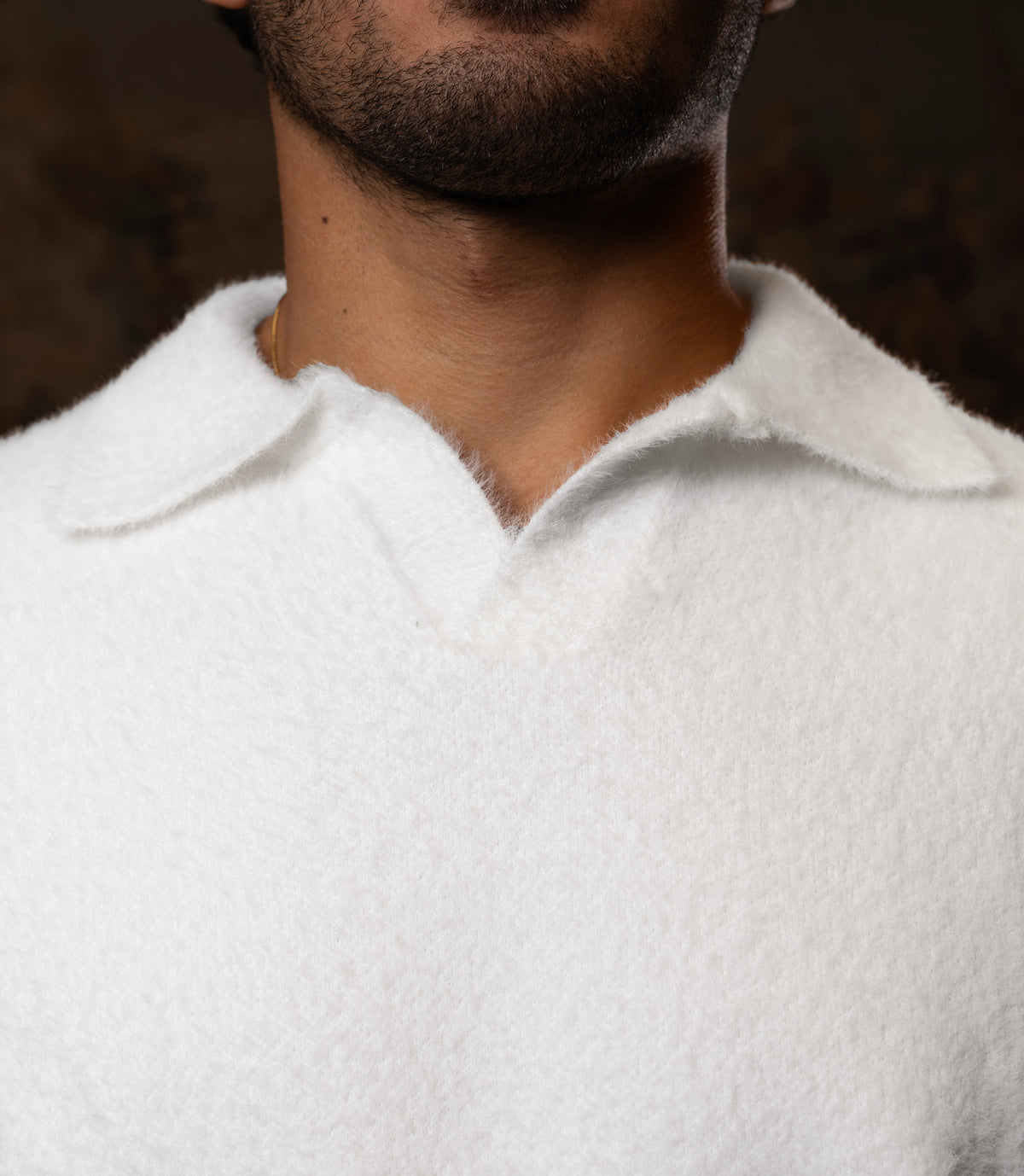 White Mohair Sweater
