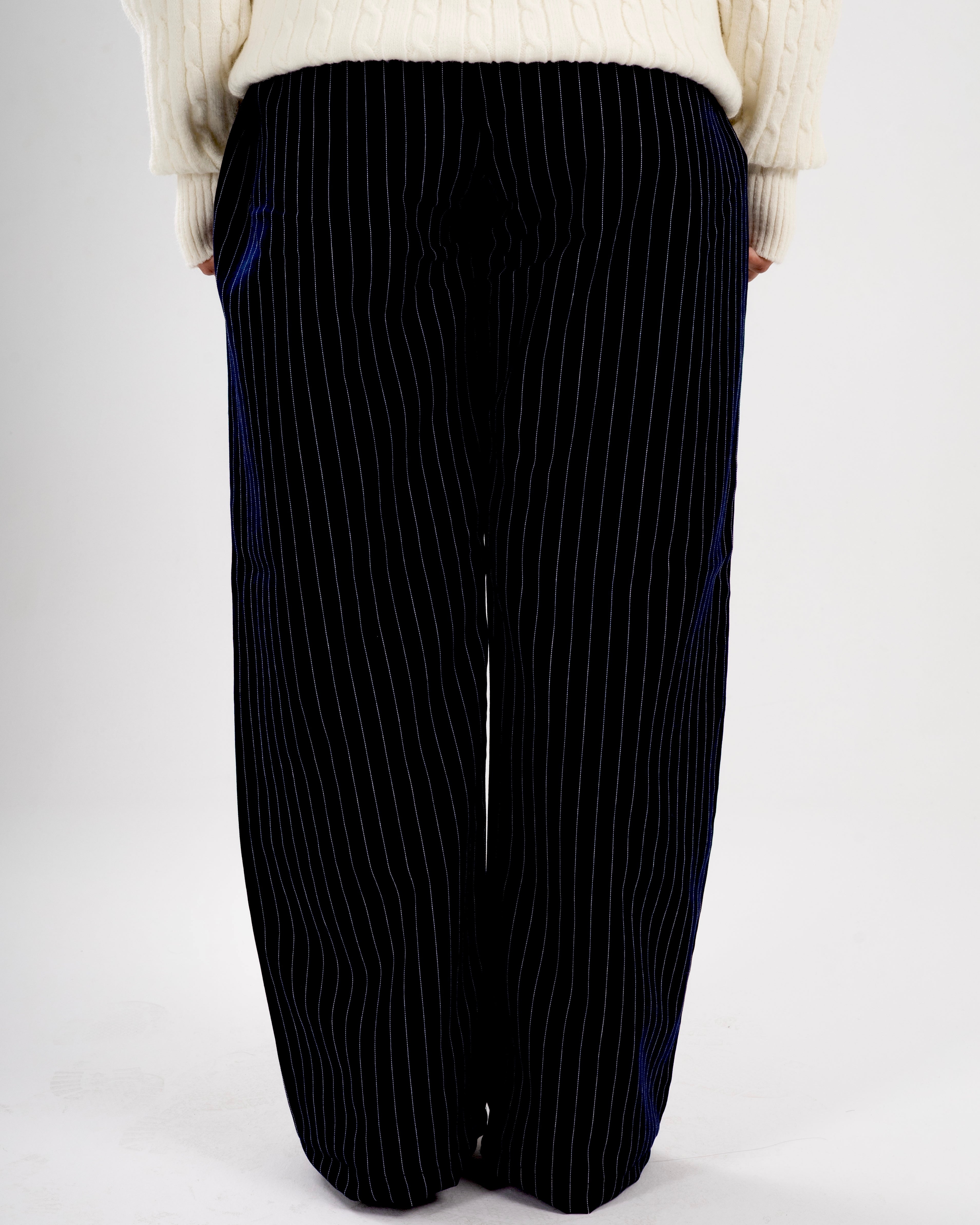Pinstriped black Pants
