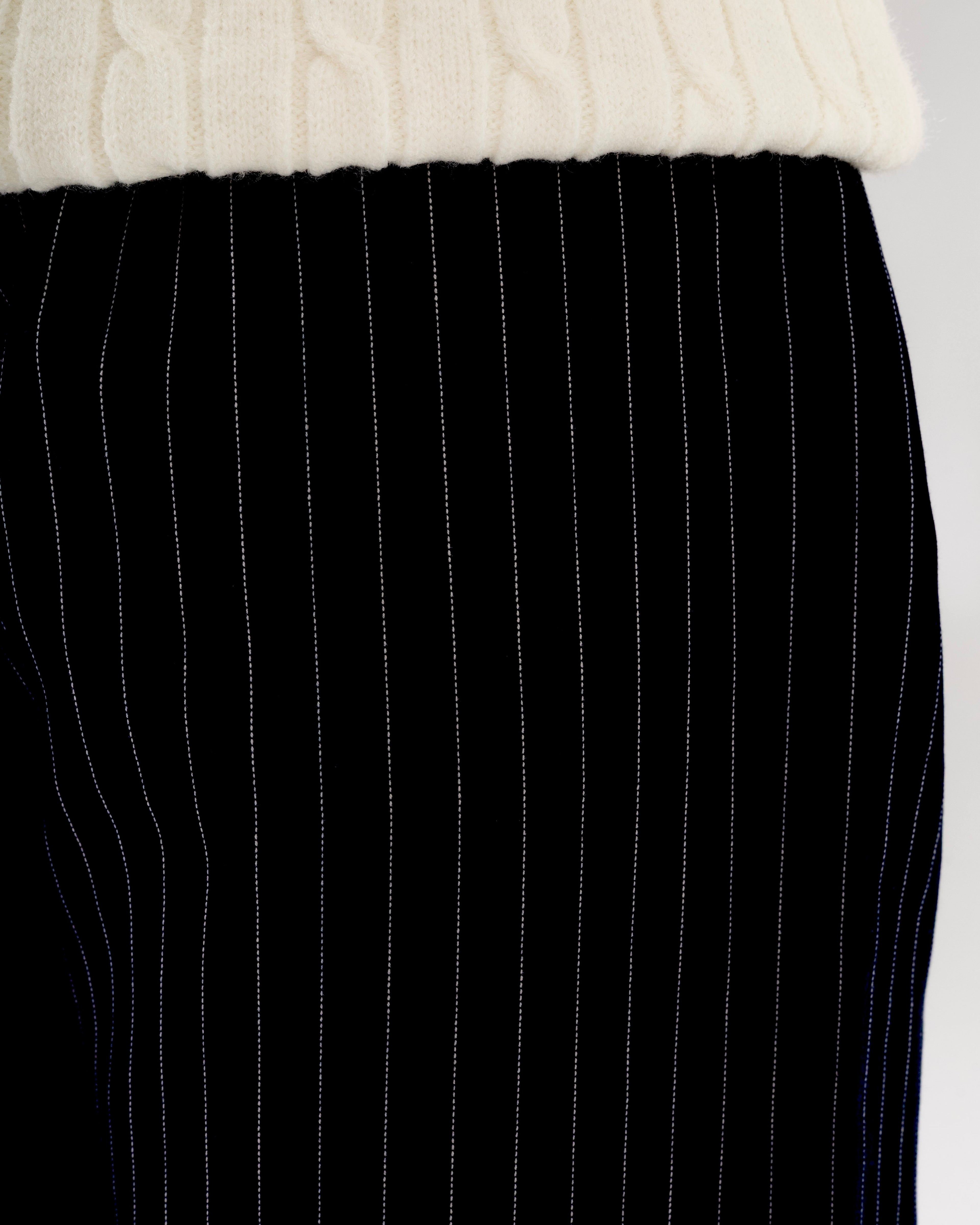 Pinstriped black Pants