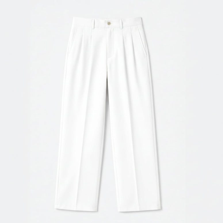 White Tailored Pants
