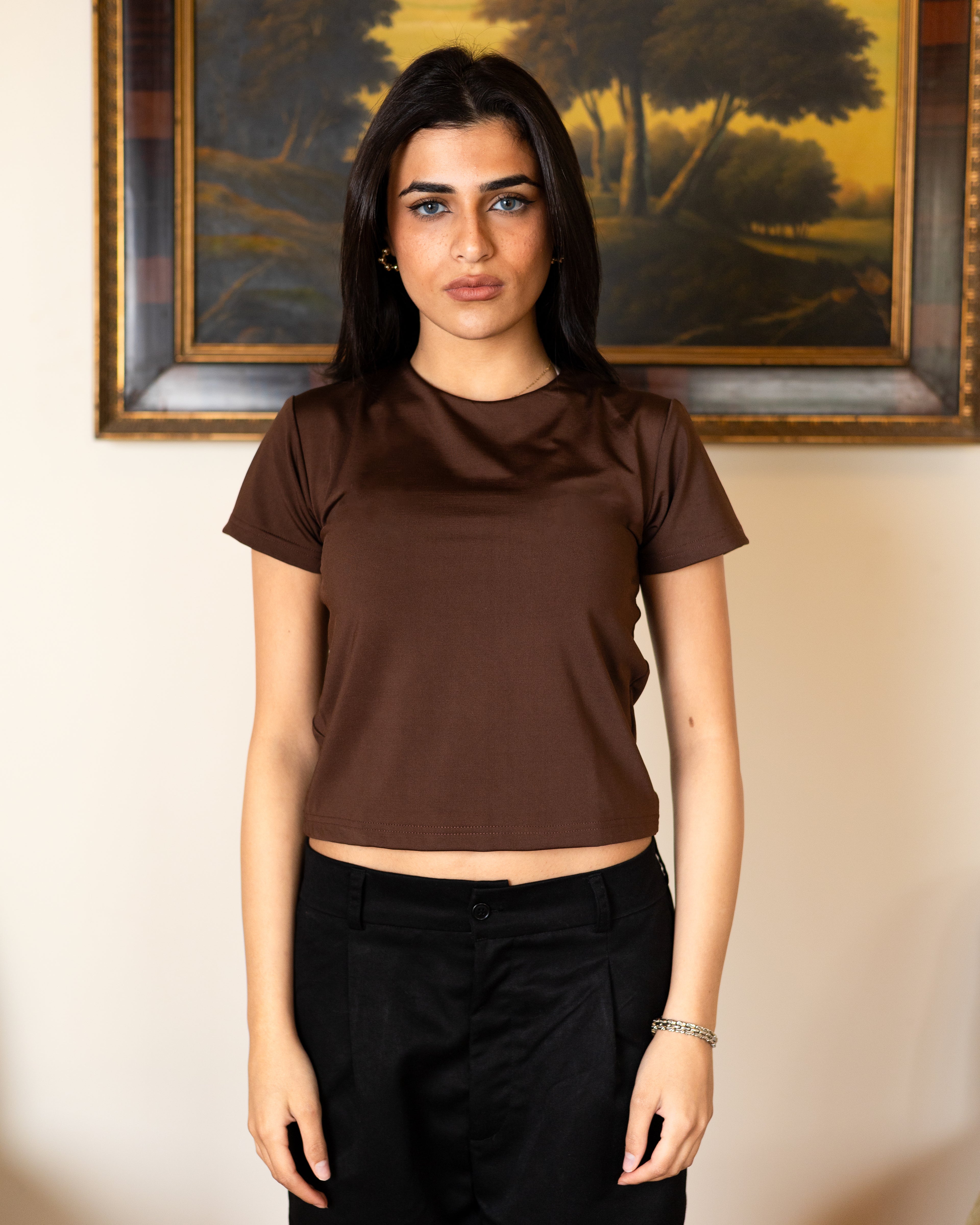 Short Sleeve Basic Top