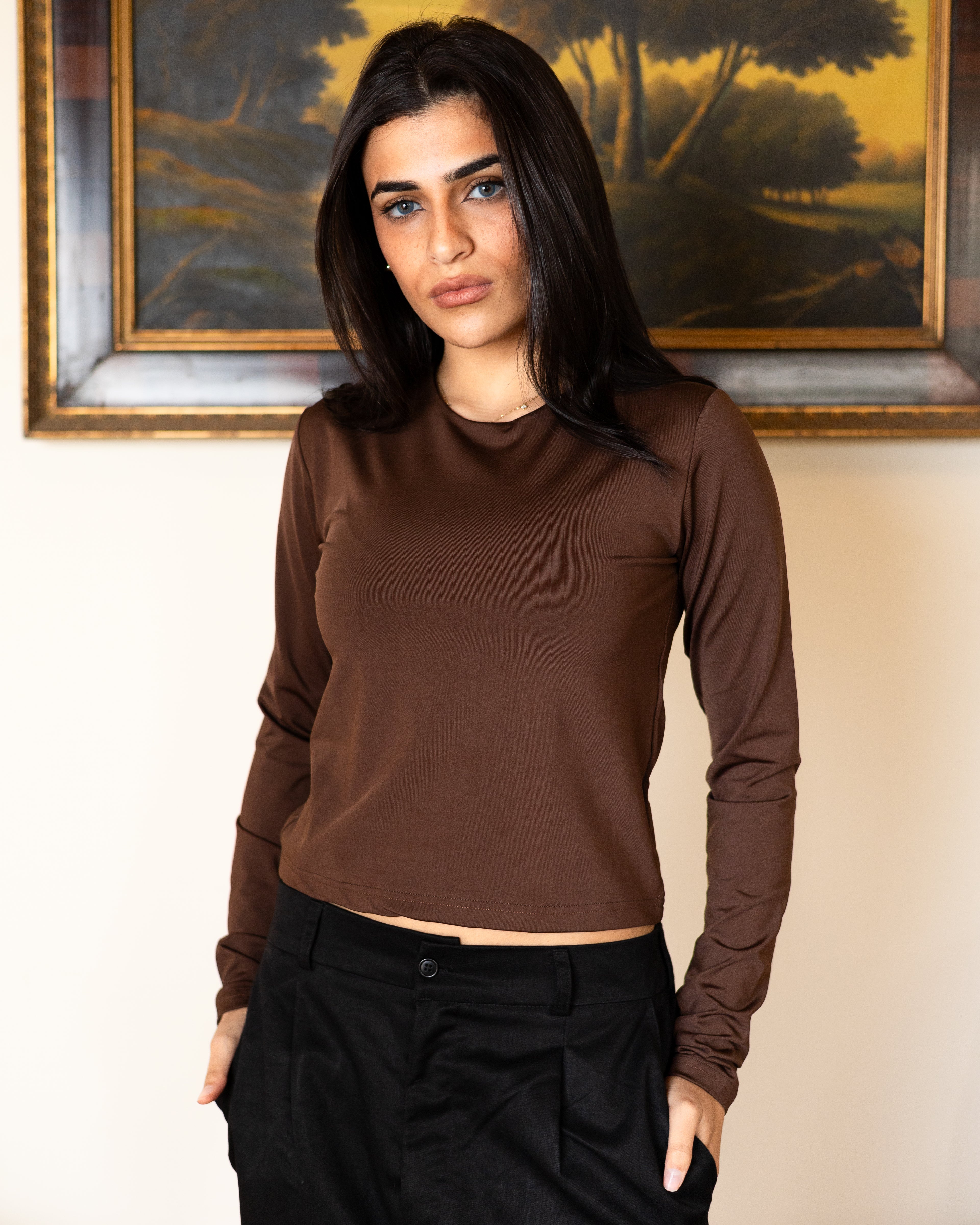 Long Sleeve Basic Top