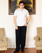 White Henley Shirt