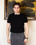 Black Henley Shirt