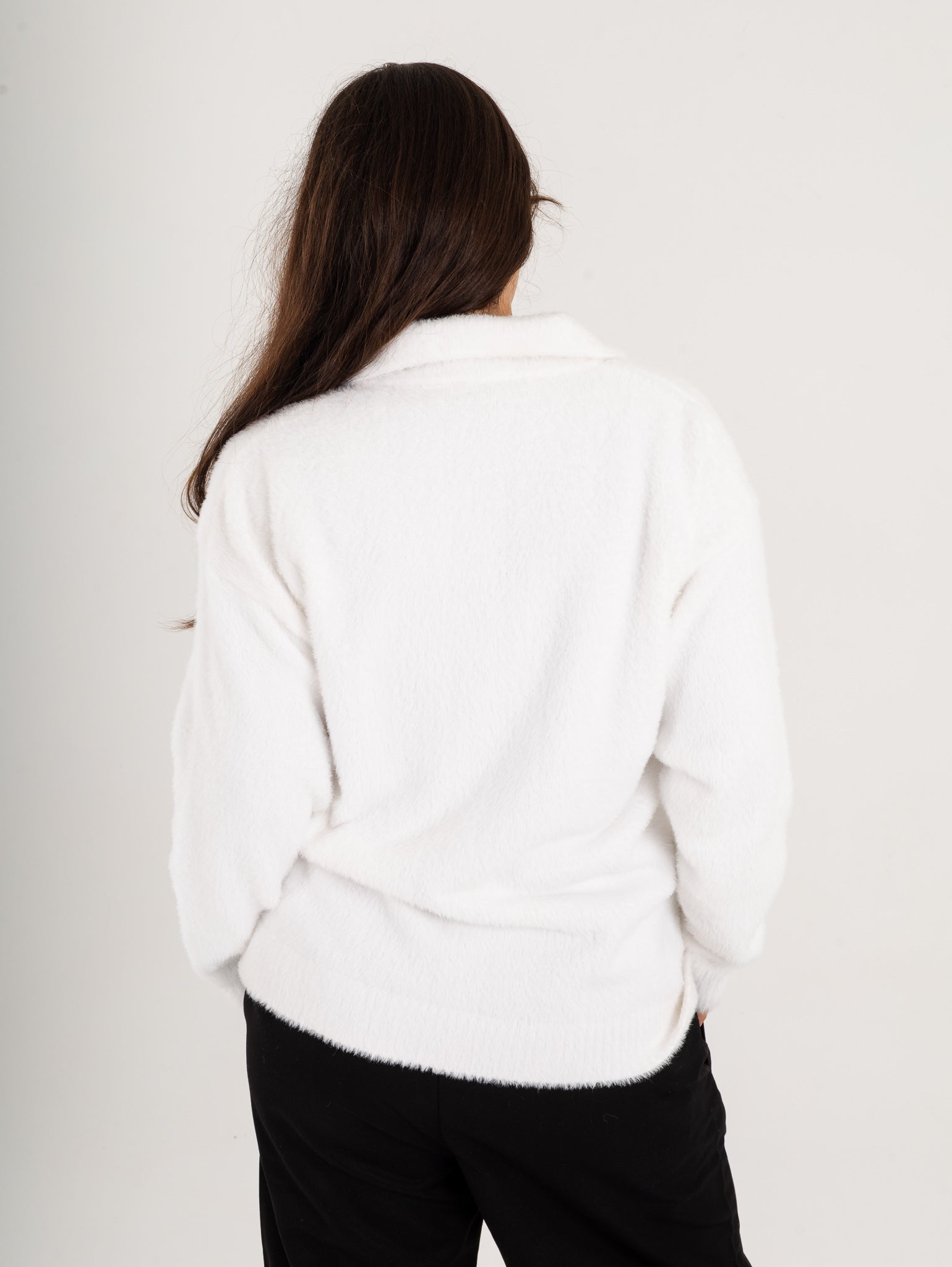 White Mohair Sweater