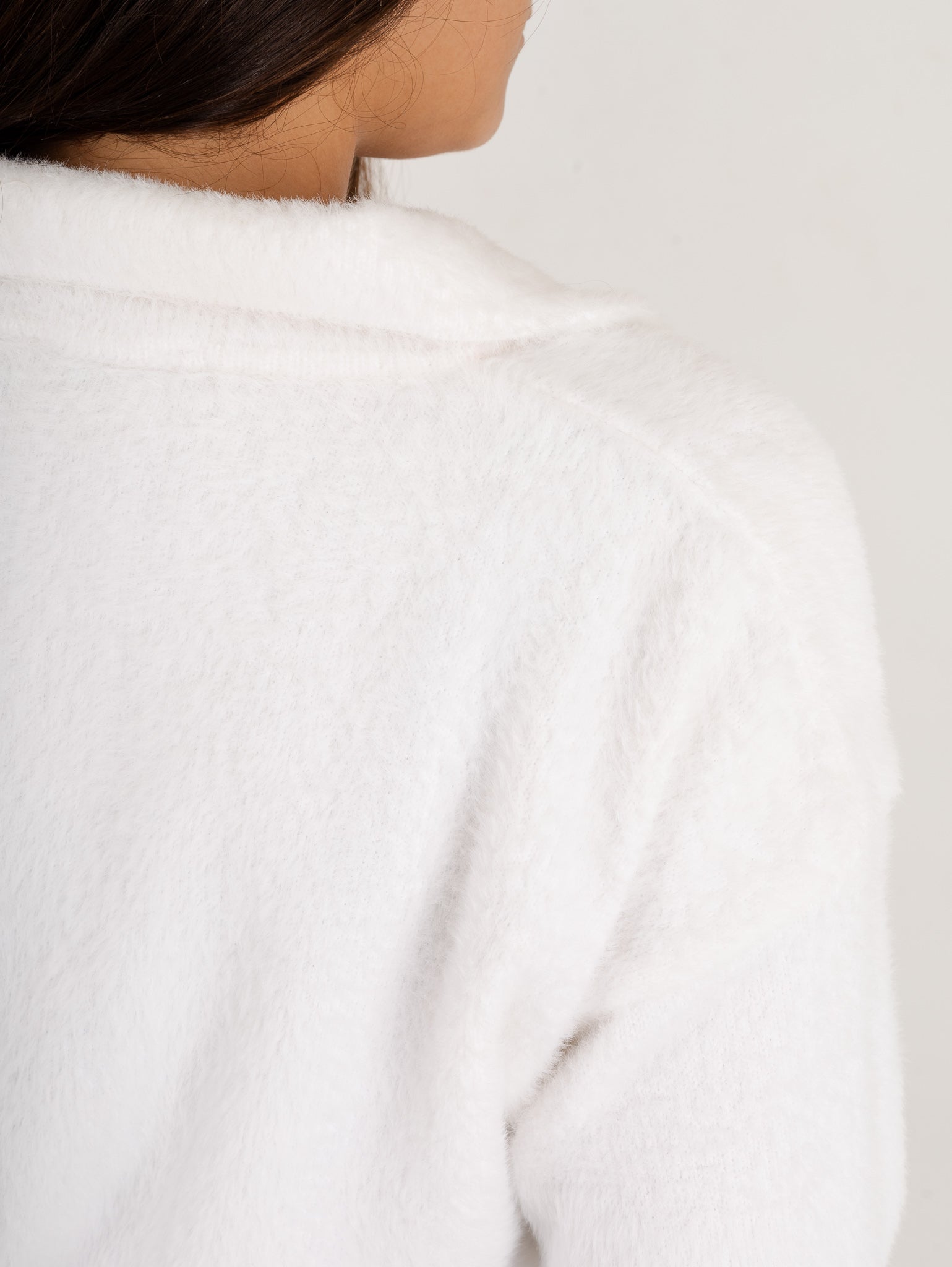 White Mohair Sweater