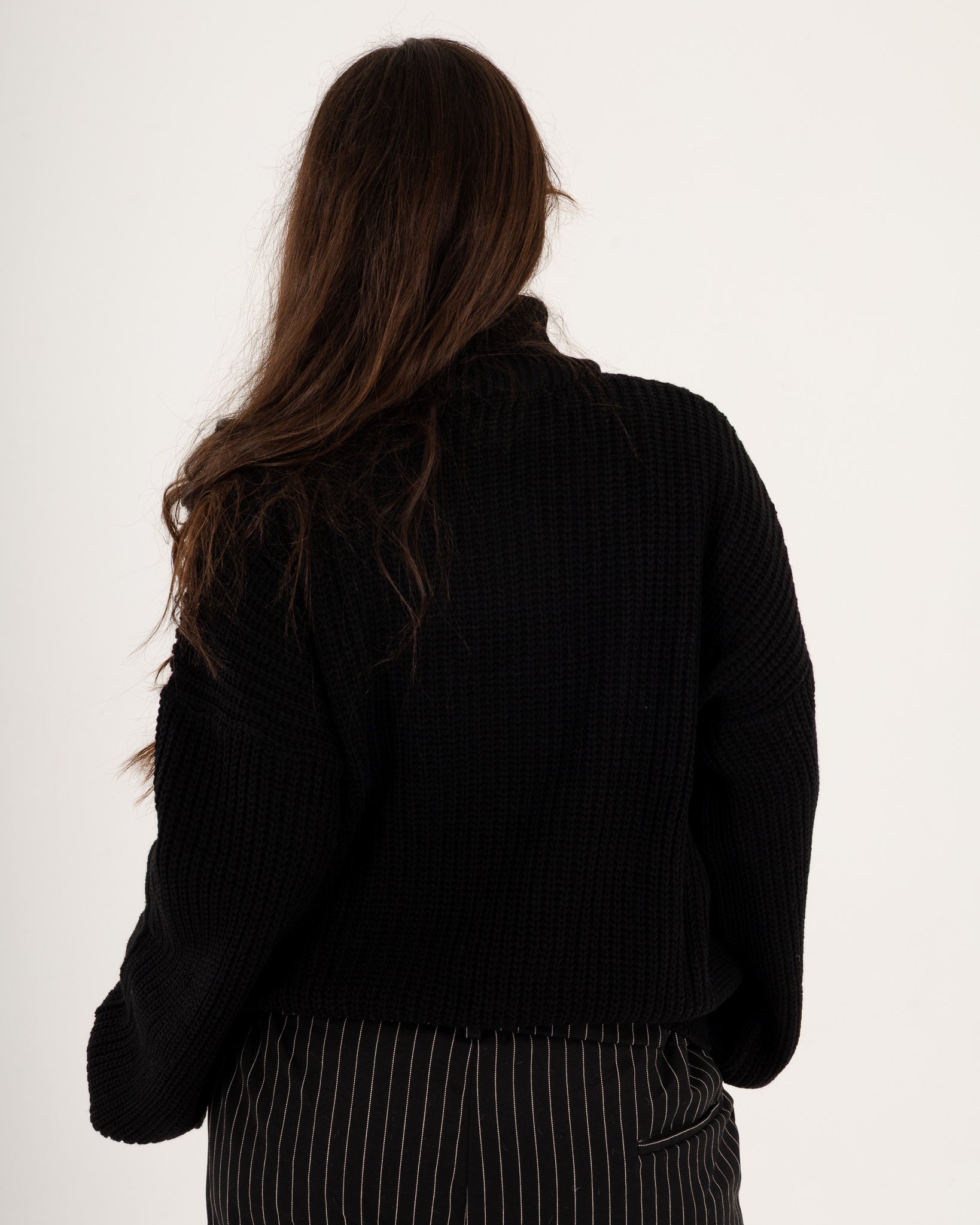 Black Quarter Zipper