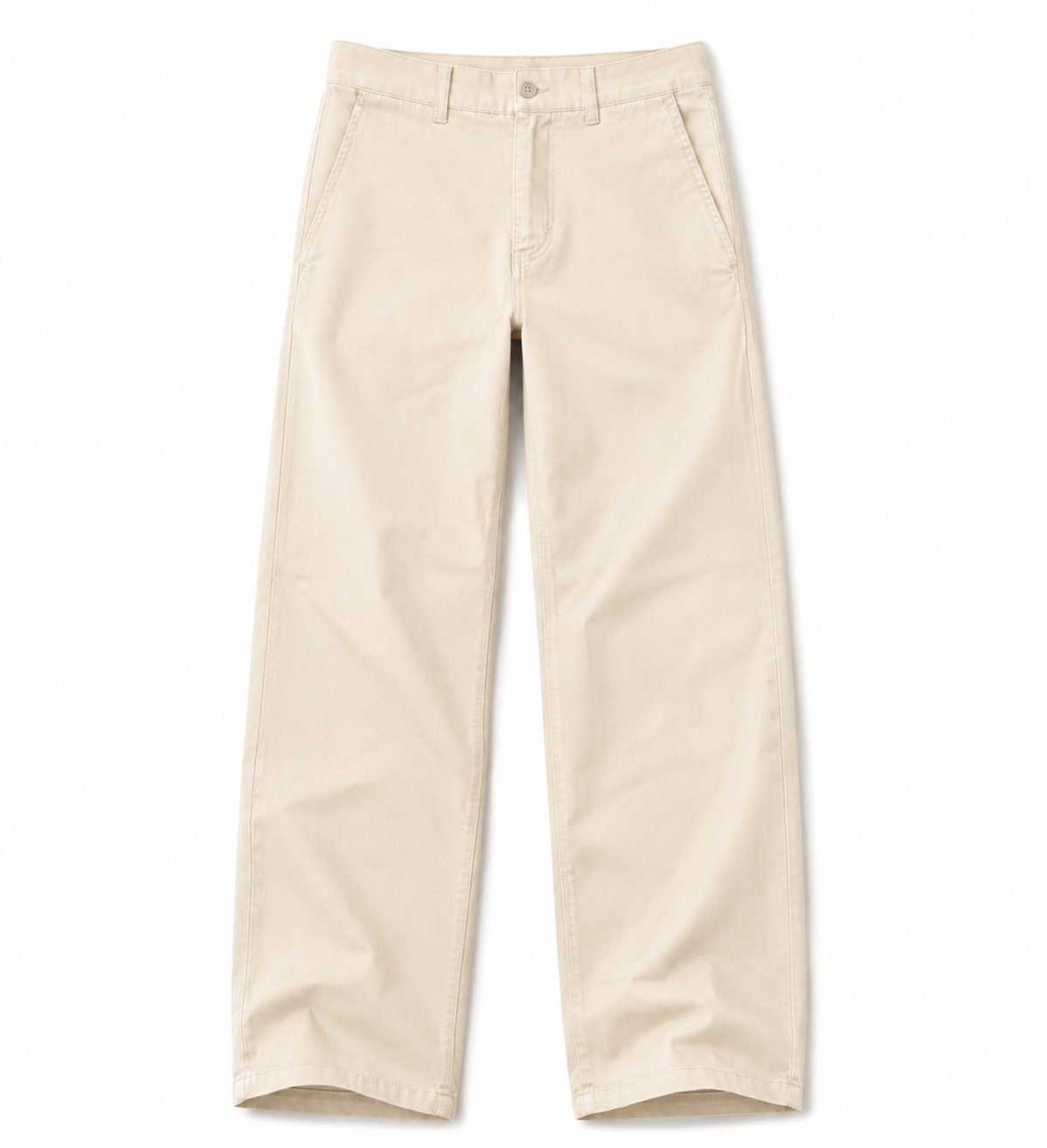 Creamy Classic Chino Pants