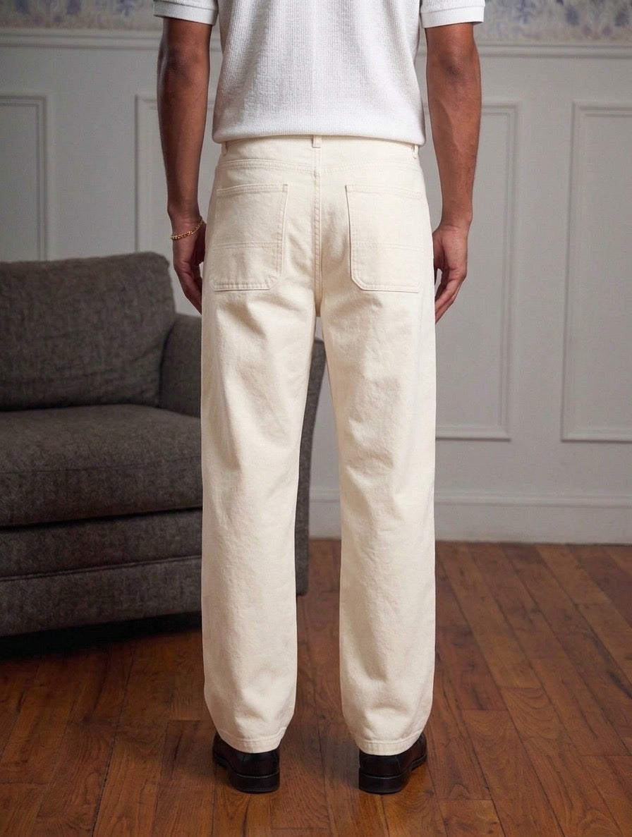 Creamy Classic Chino Pants
