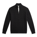 Black Cable Knit Sweater