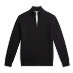 Black Cable Knit Sweater