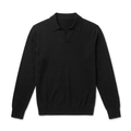 Black Basic Knit Sweater
