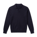 Navy Basic Knit Sweater