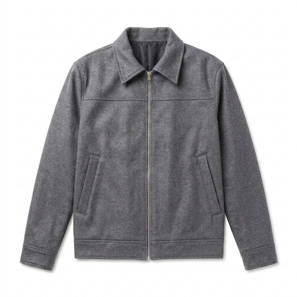 Grey Wool Jacket