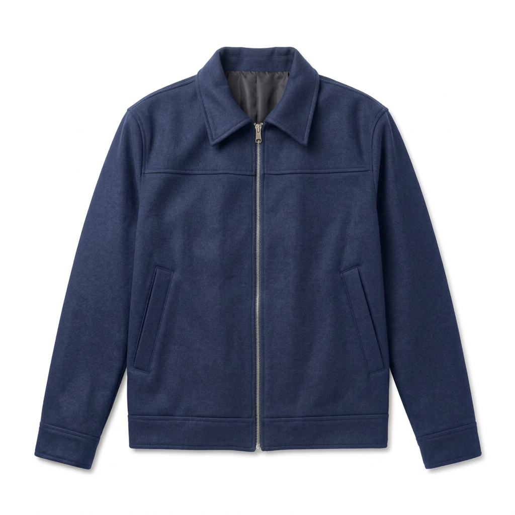 Navy Wool Jacket