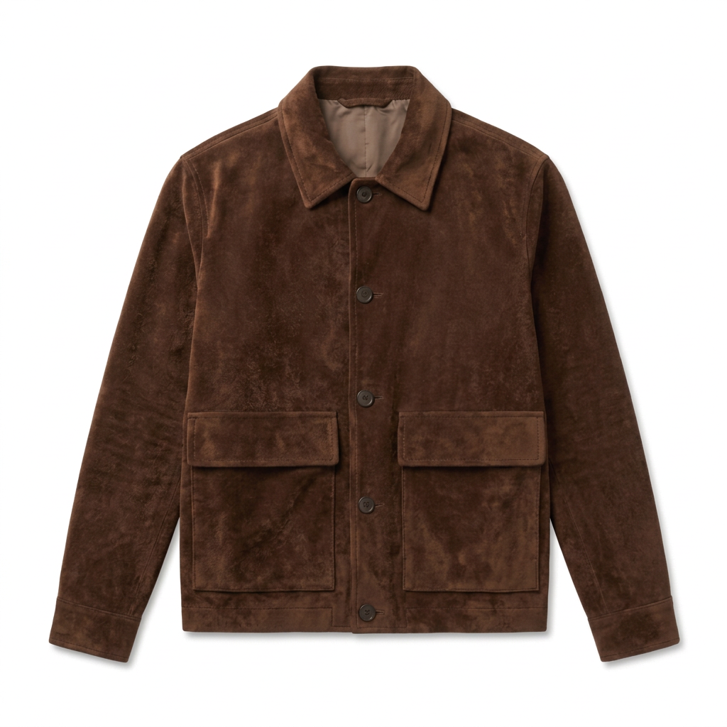 Brown Suede Jacket