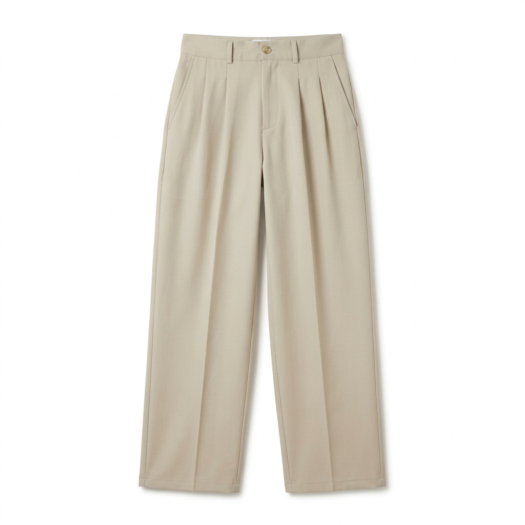 Creamy Tailored Pants