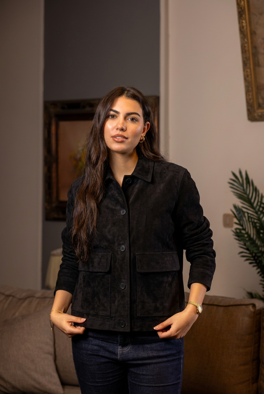 Black Suede Jacket