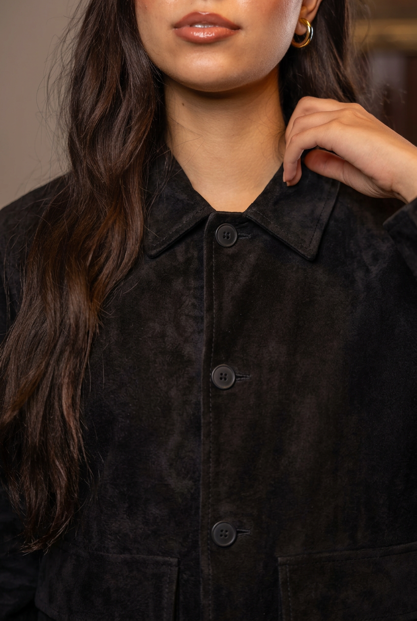 Black Suede Jacket