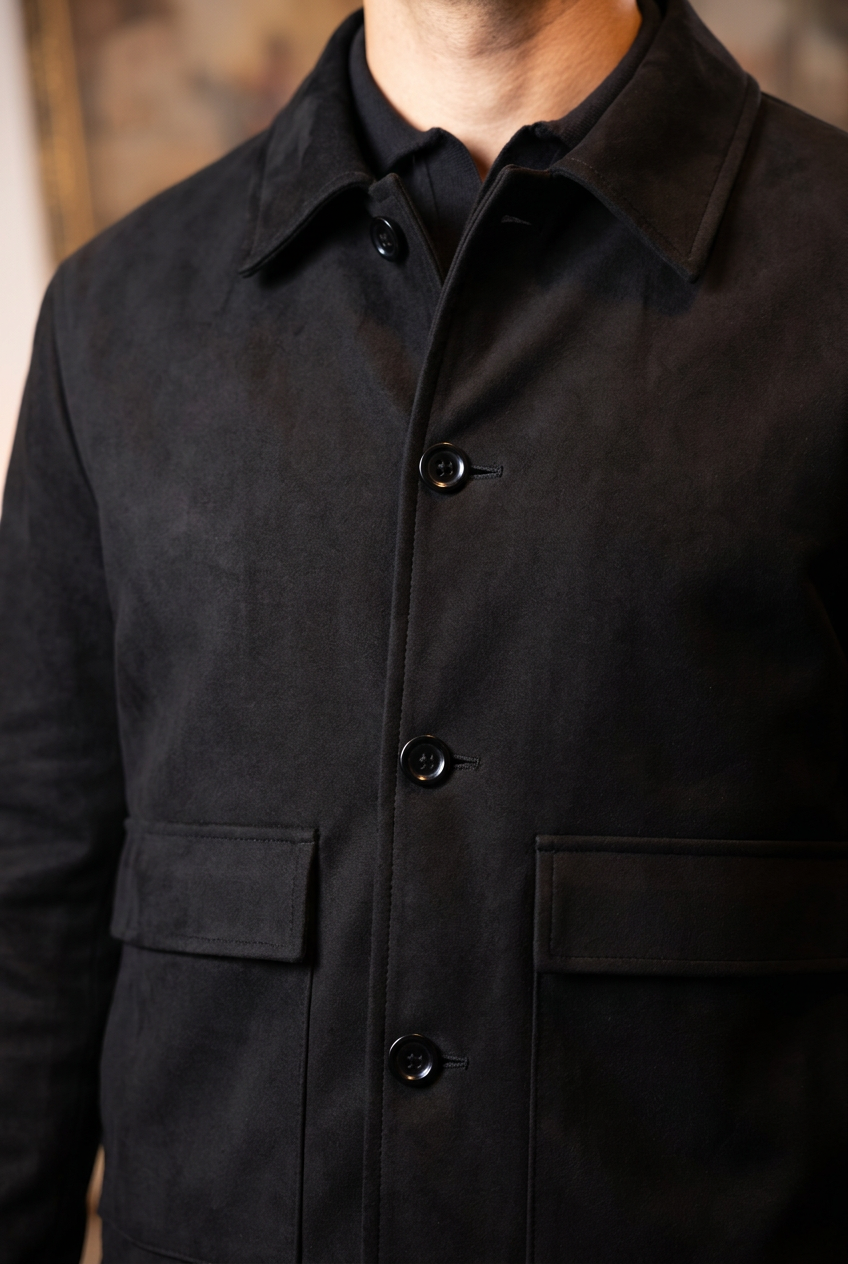Black Suede Jacket