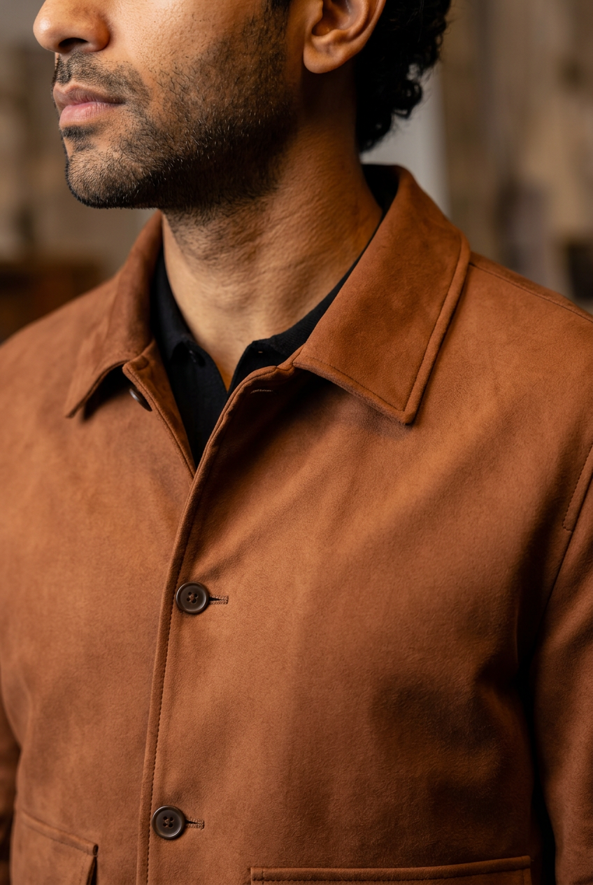 Brown Suede Jacket