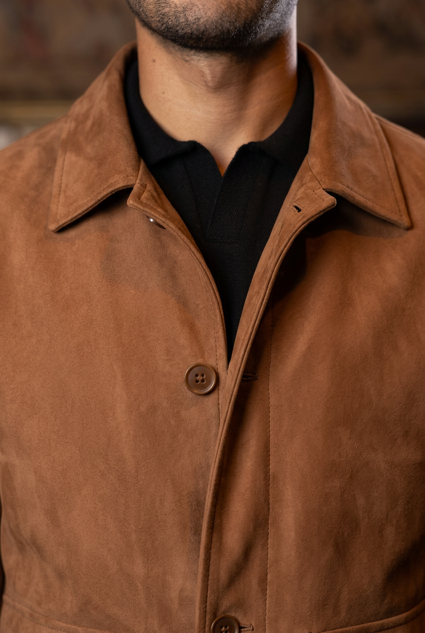 Brown Suede Jacket