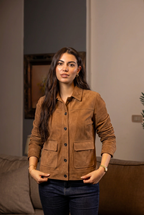 Brown Suede Jacket