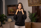 Black Basic Knit Sweater