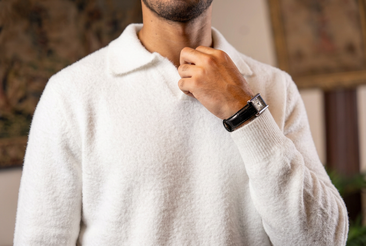 White Mohair Sweater