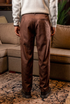 Brown Tailored Pants