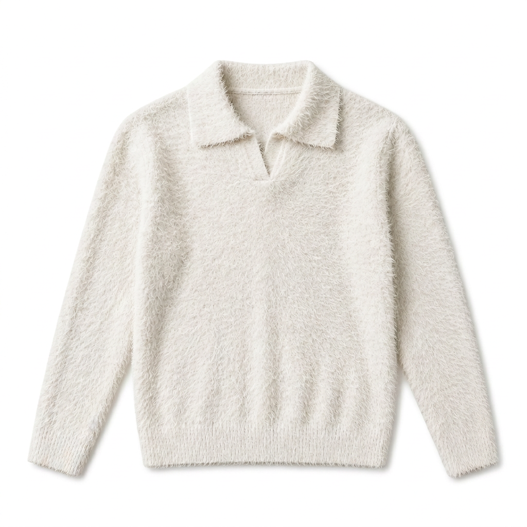 White Mohair Sweater