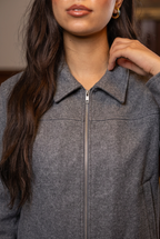 Grey Wool Jacket